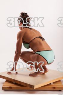 Kneeling pose of Oxana  0004